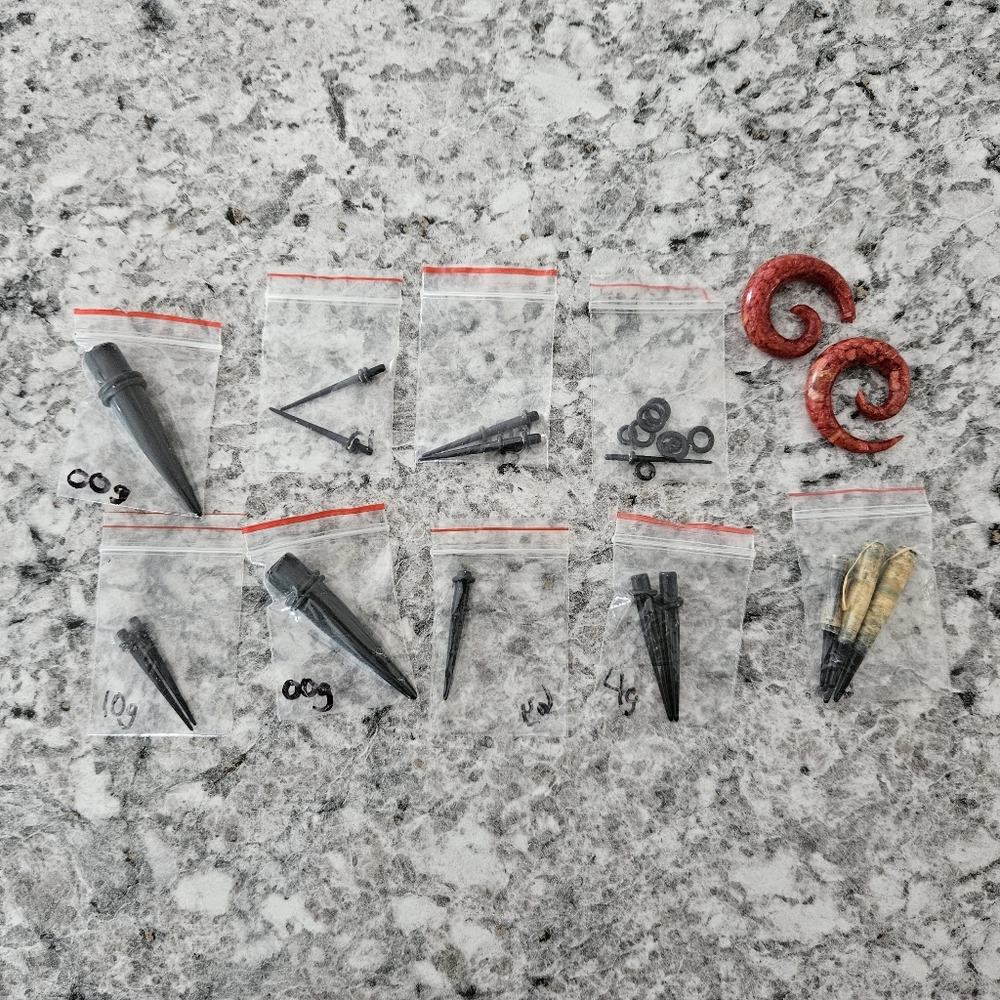 Ear Lobe Stretchers Lot